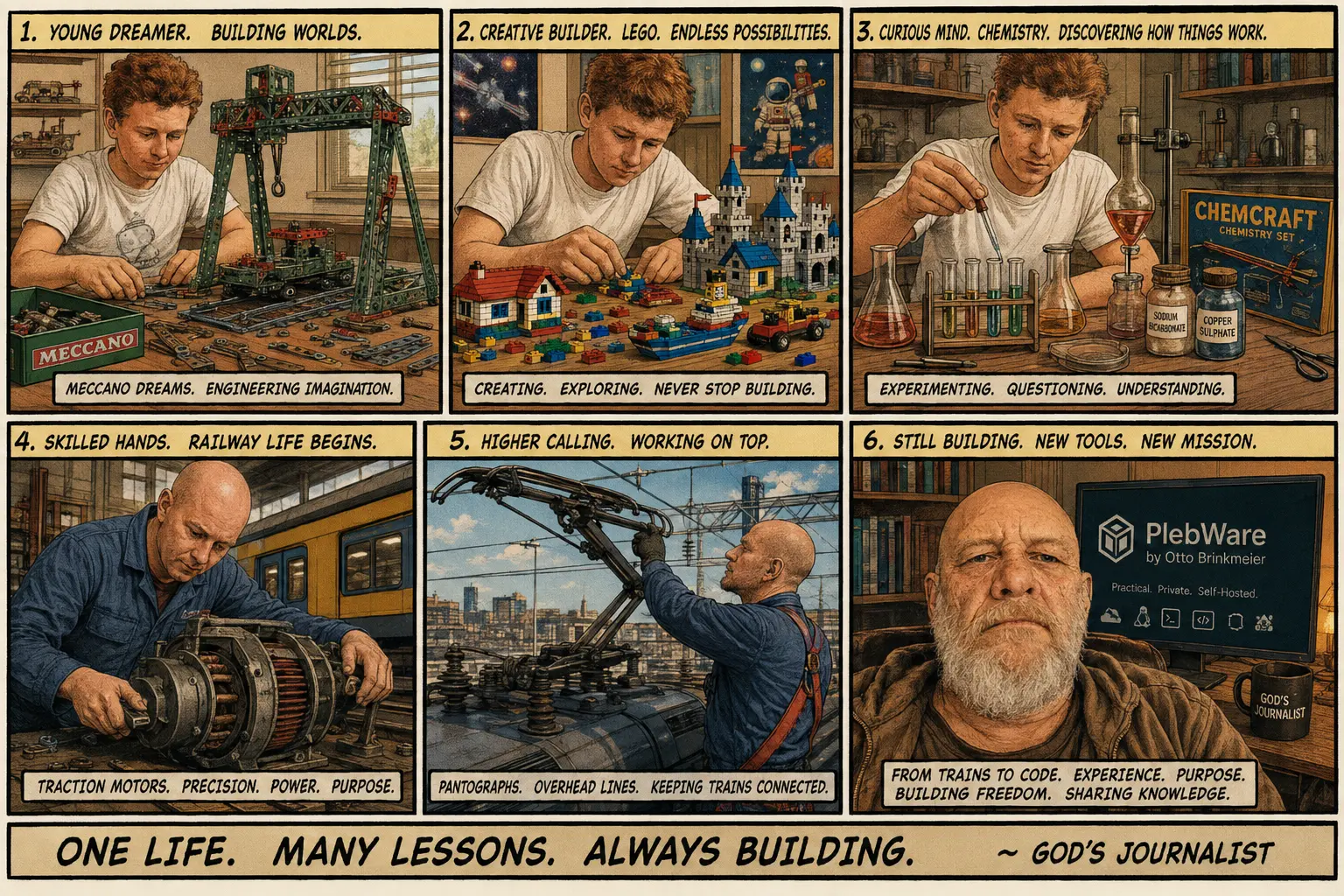 From Meccano to GitHub - Otto Brinkmeier's journey from childhood engineering projects to open source software development