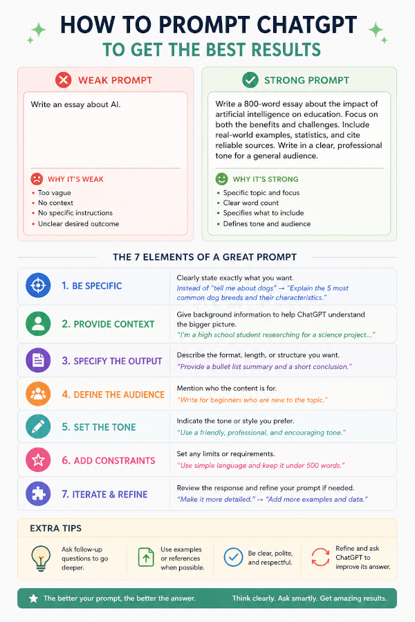 Correct Prompts For ChatGPT
