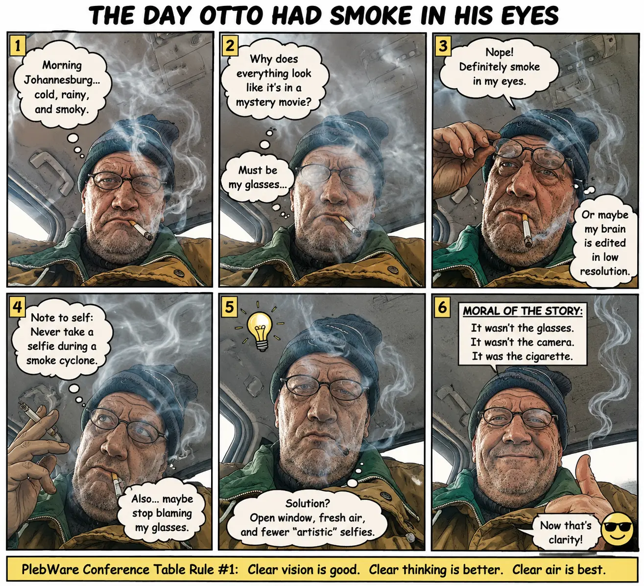 Smoke in My Eyes comic